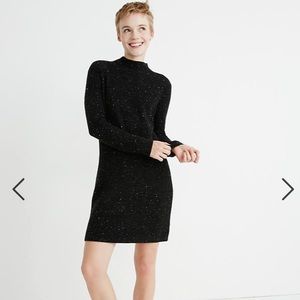 Madewell Donegal Northfield Mockneck Sweater Dress